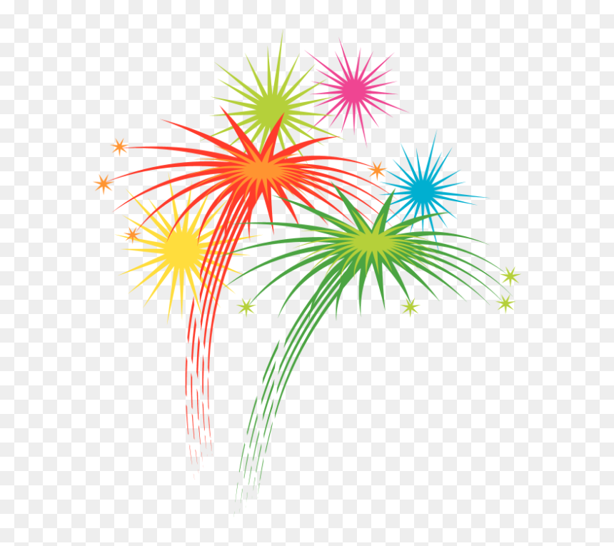 Fireworks Png Free Download - Fireworks, Transparent Png - fire works clip art png