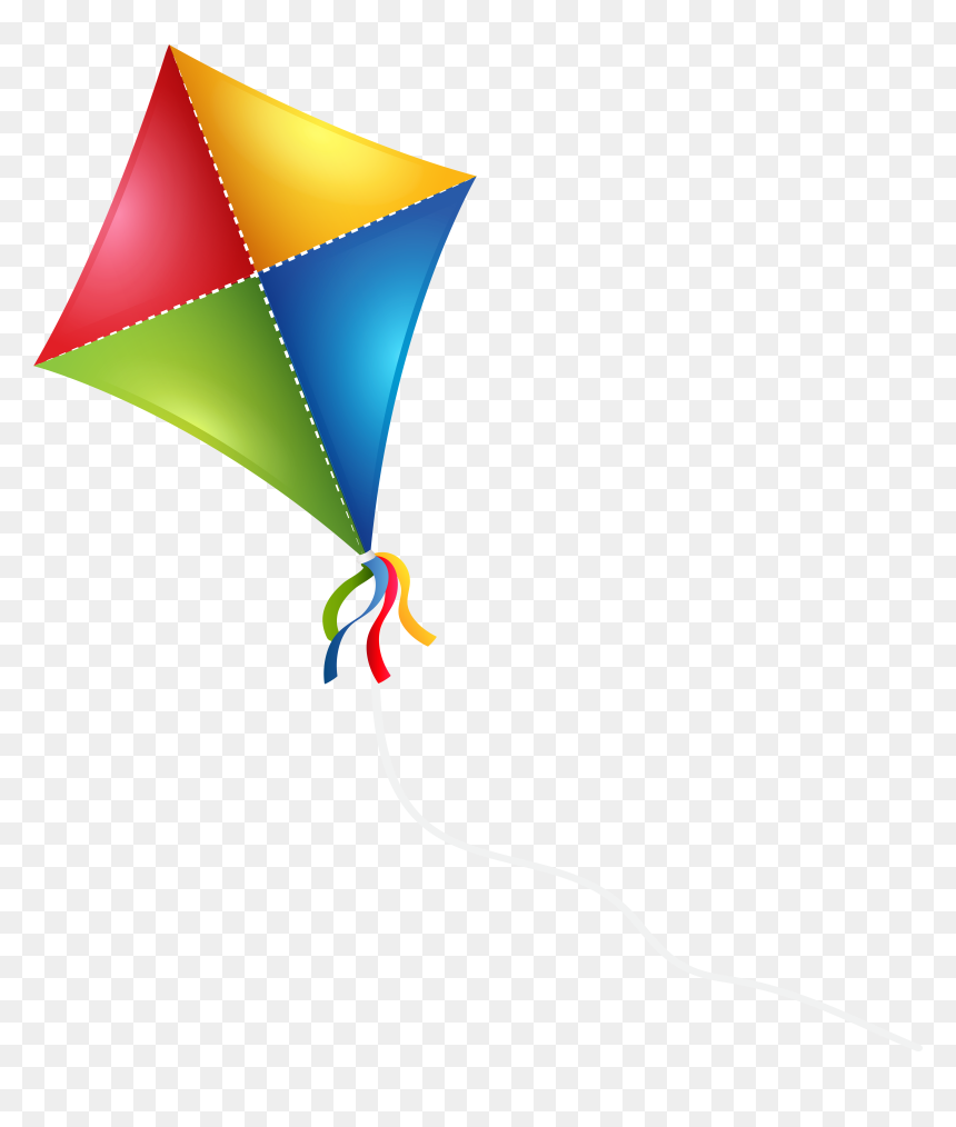 Kite Transparent Png Clip Art Image, Png Download - graphic art png