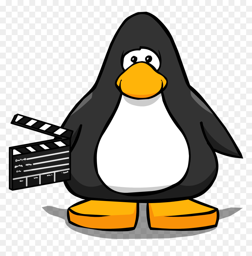 Club Penguin Wiki - Club Penguin Penguin Colors, HD Png Download - clap board png
