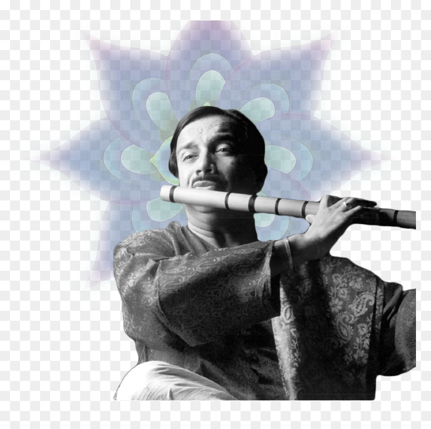 Rajendra Teredesai Playing Flute - Flute, HD Png Download - flute png images