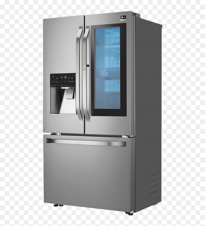 French Door Refrigerator Lsfxc2496s 36in Counter Depth - Lg Studio Lsfxc2496, HD Png Download - lg refrigerator png