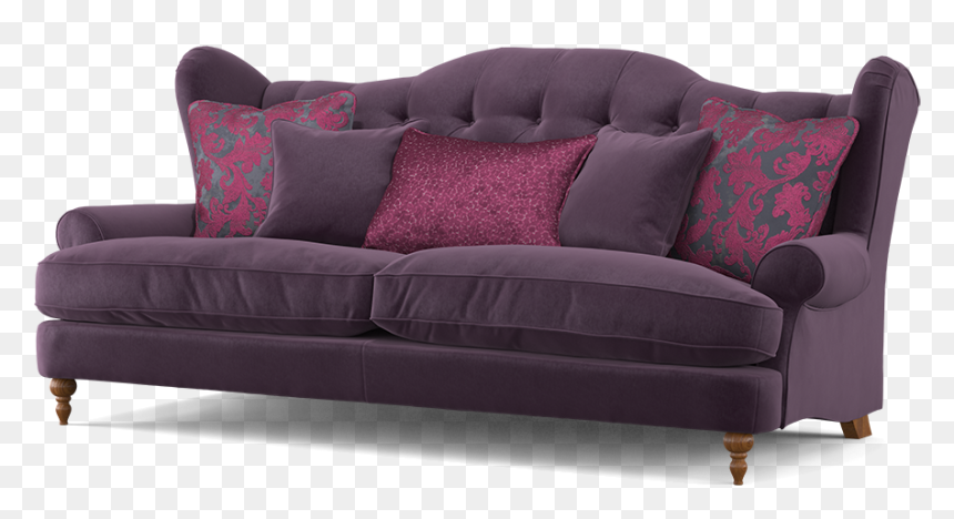 Plum Couches Mila Plum Mix Plum Couches Clipart , Png - Studio Couch, Transparent Png - sofa png images
