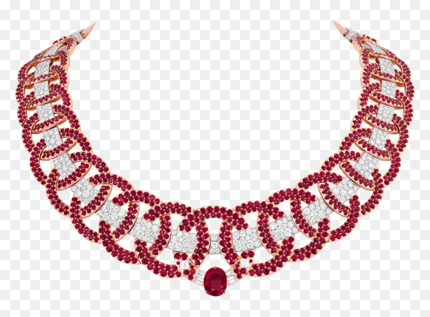 1558439998373125 - Rainbow Sapphire Cuban Chain, HD Png Download - jewellery models indian png