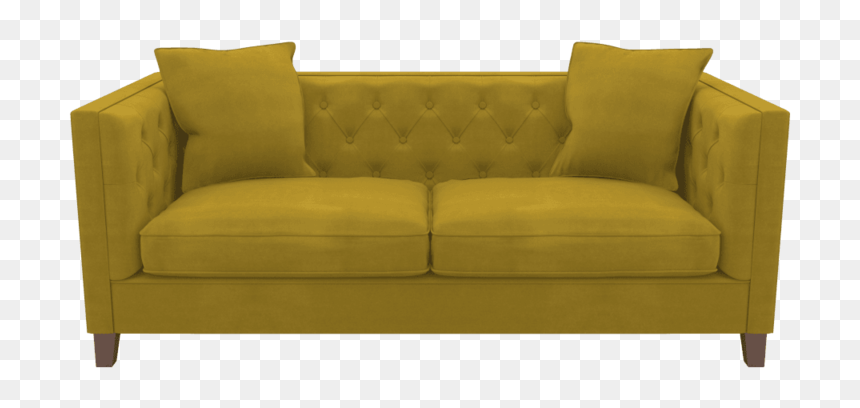 Yellow Sofa Png Free Photo - Transparent Background Yellow Sofa Png, Png Download - sofa png images