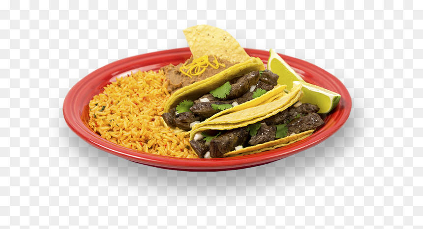 Platters Taco Villa Street - Taco, HD Png Download - rice png images