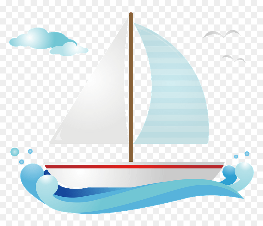 Yacht Ship Clipart - Illustration, HD Png Download - yacht clipart png