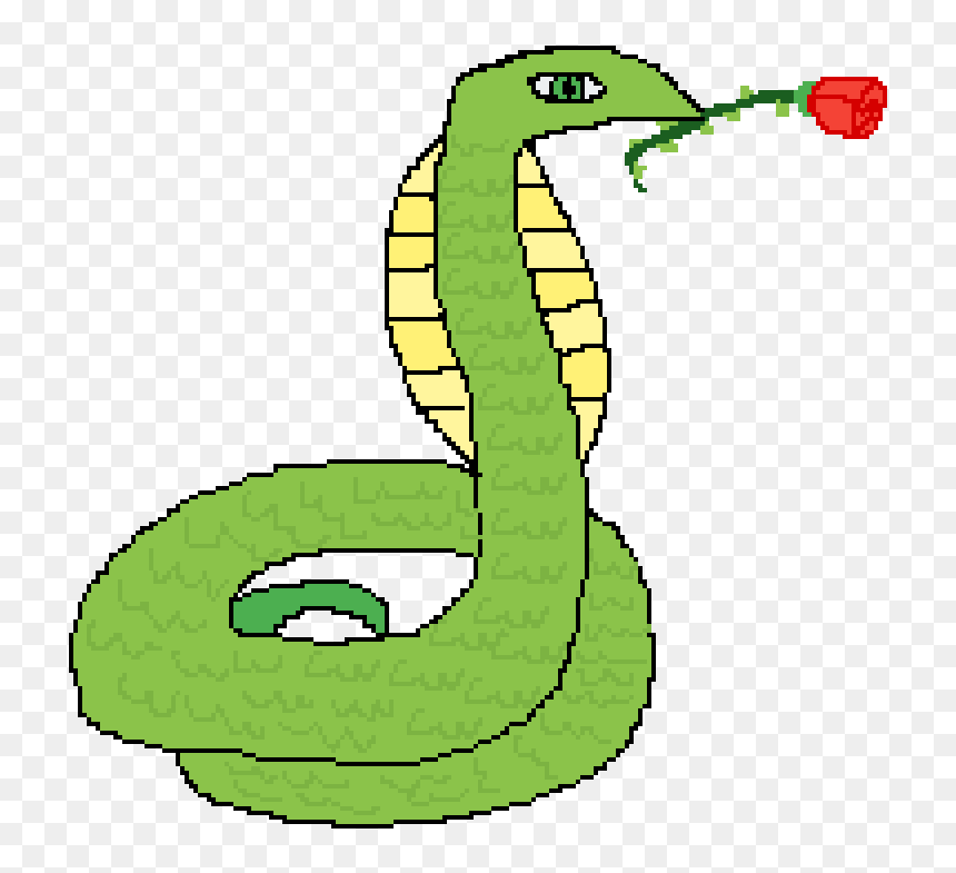 Serpent, HD Png Download - green snake png