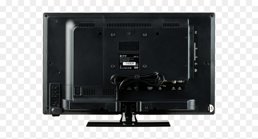 Led-backlit Lcd Display, HD Png Download - wall led tv png