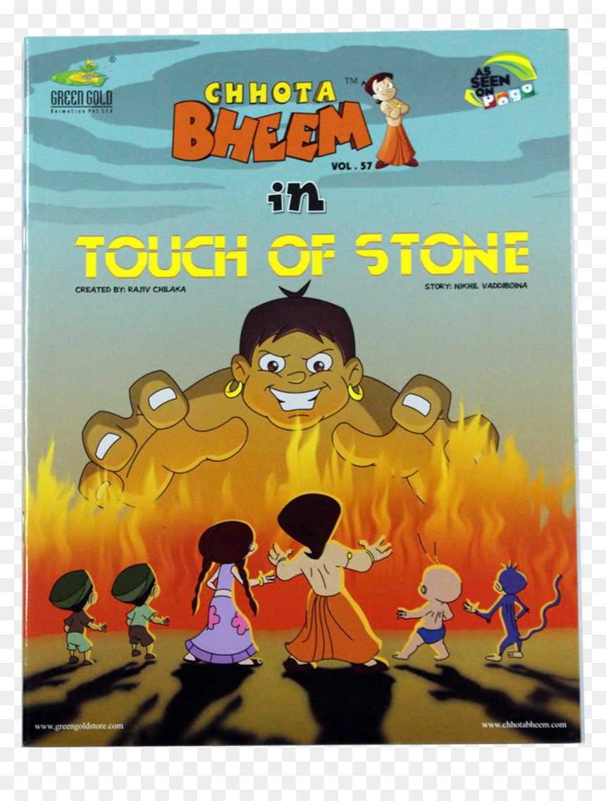 Chhota Bheem Touch Of Stone, HD Png Download - chota bheem cartoon png