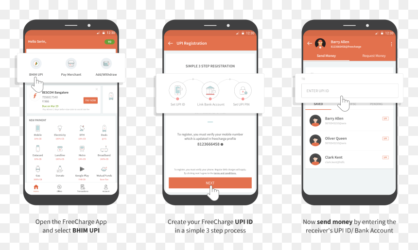 Screenshot, HD Png Download - bhim logo png
