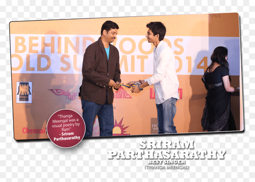 Behindwoods Gold Medal Winner - Event, HD Png Download - sri ram png