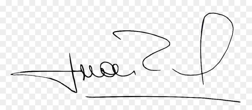 Firma Clipart Transparente Clipart Black And White - Line Art, HD Png Download - firma png