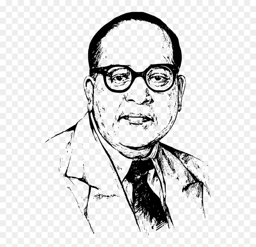 Emotion,art,monochrome Photography - 14 April 2020 Ambedkar Jayanti, HD Png Download - bhim logo png