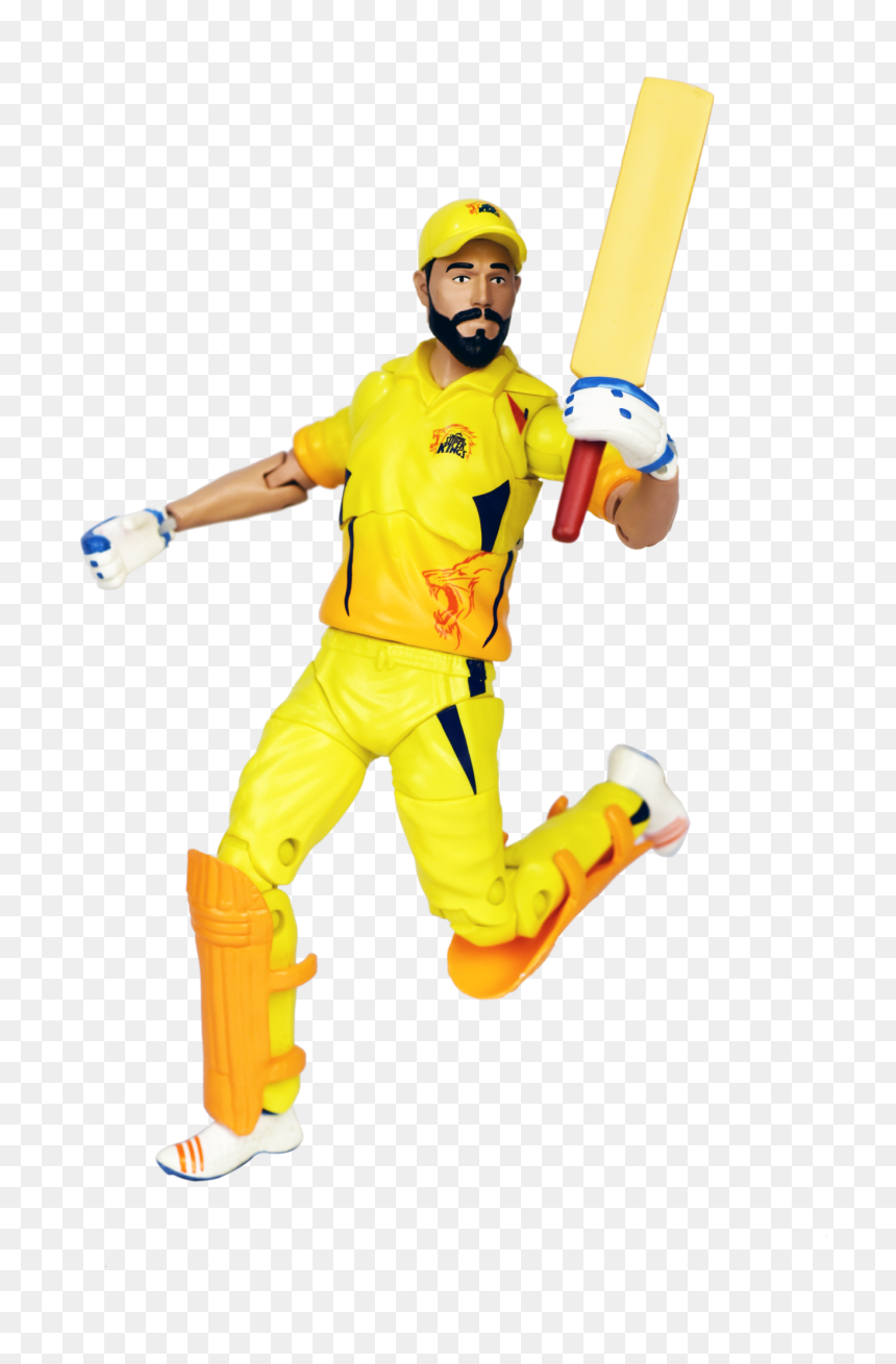 Chennai Super Kings - Cricket Action Figures, HD Png Download - csk png