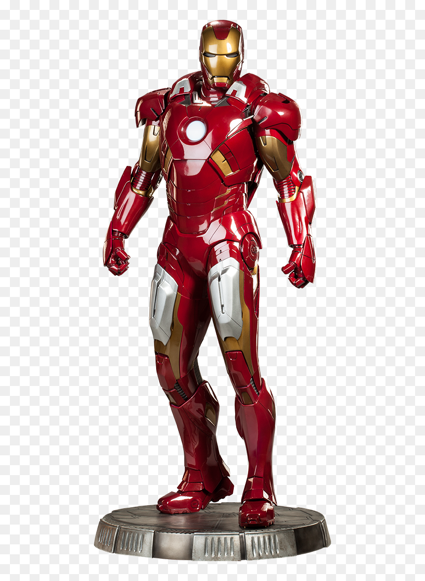 Iron Man Mark 7 Sideshow, HD Png Download - iron man png hd