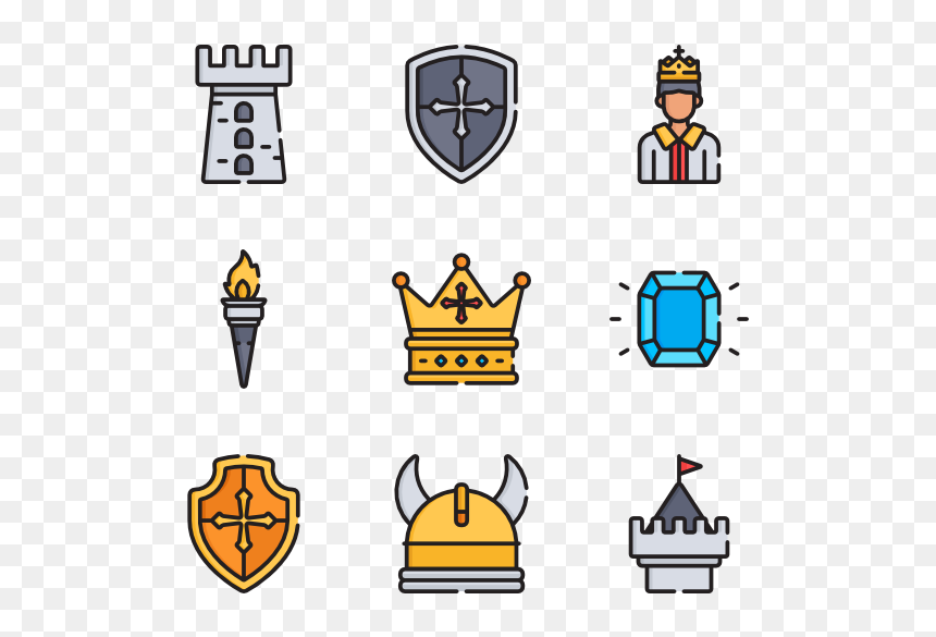 Morning Icon Illustration Png, Transparent Png - castle icon png