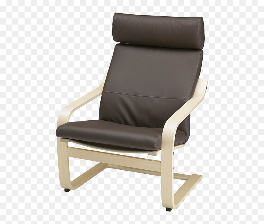 Ikea Poang Armchair - Ikea Lounge Chair, HD Png Download - ikea png