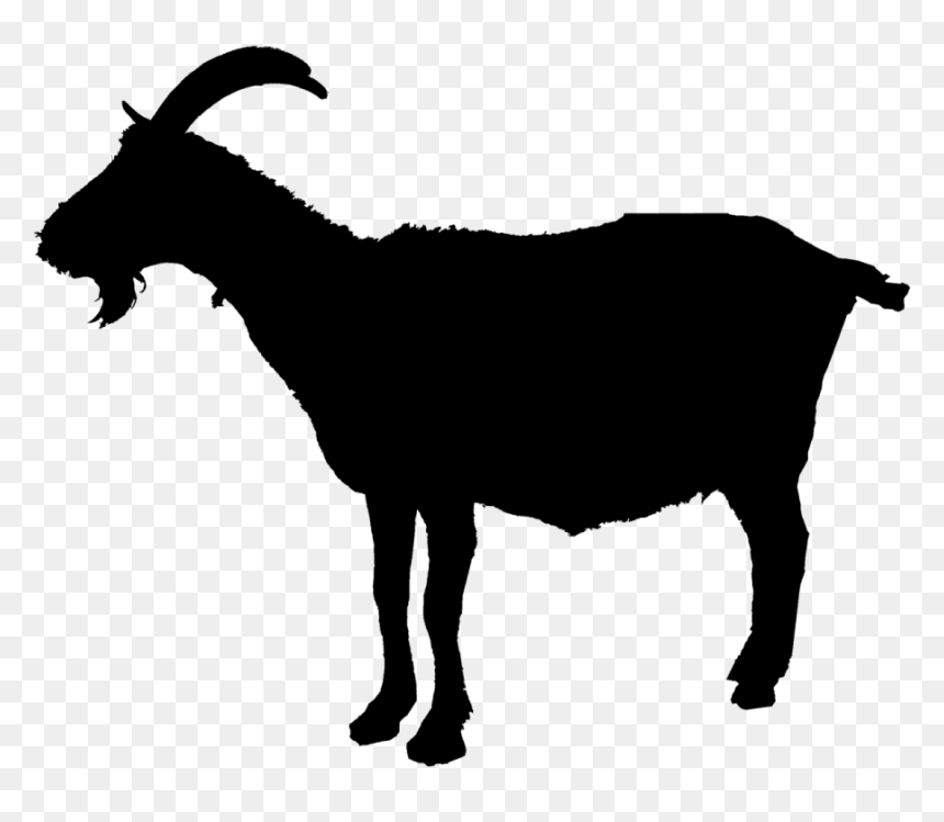 Stock Photography Silhouette Vector Graphics Illustration, HD Png Download - goat vector png