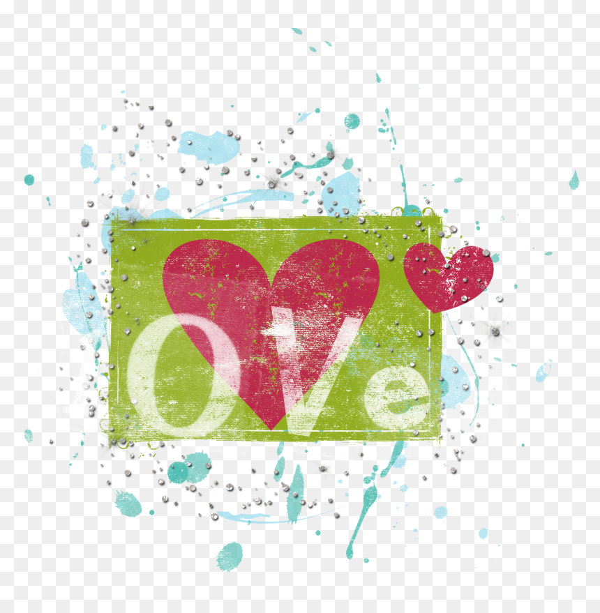 Graphic Design, HD Png Download - love background design png