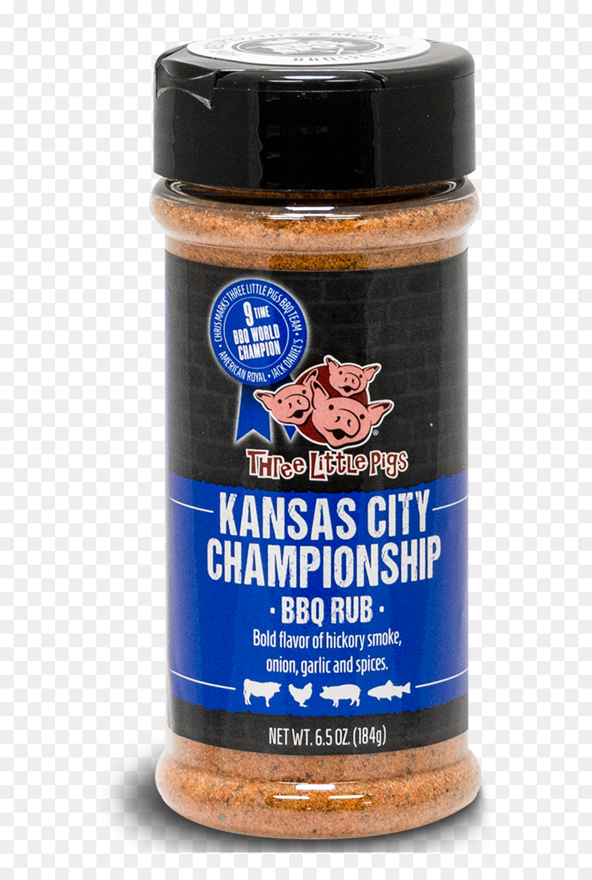 Three Little Pigs Kansas City Rub, HD Png Download - spices png images