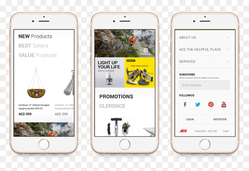 Ace Hardware Website On Mobile - Iphone, HD Png Download - ace hardware logo png