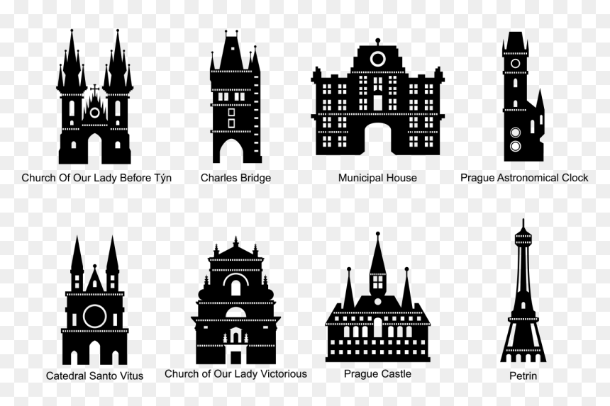 Euclidean Png Download - Praga Vector, Transparent Png - castle icon png