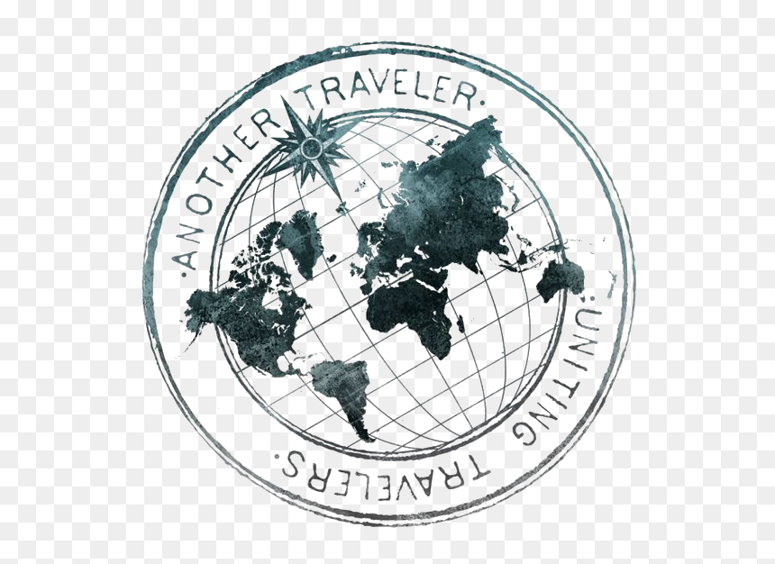 World Globe Tattoo Map Free Hd Image Clipart - World Map, HD Png Download - globe hd png