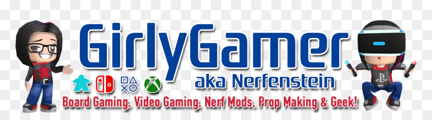 Nerfenstein Aka Girlygamer Board Games Psvr Reviews - Graphics, HD Png Download - psvr png