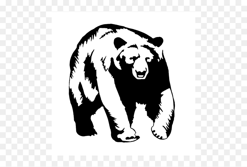 American Black Bear Wall Decal Grizzly Bear - Bear Decal, HD Png Download - mama bear png