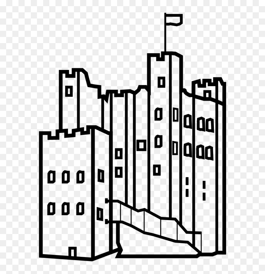 Rochester Castle Diagram, HD Png Download - castle icon png