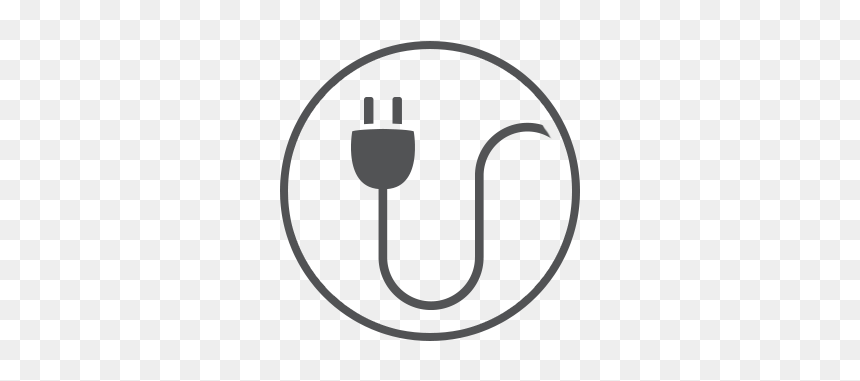 Feature Buttons Plug In, HD Png Download - plug icon png