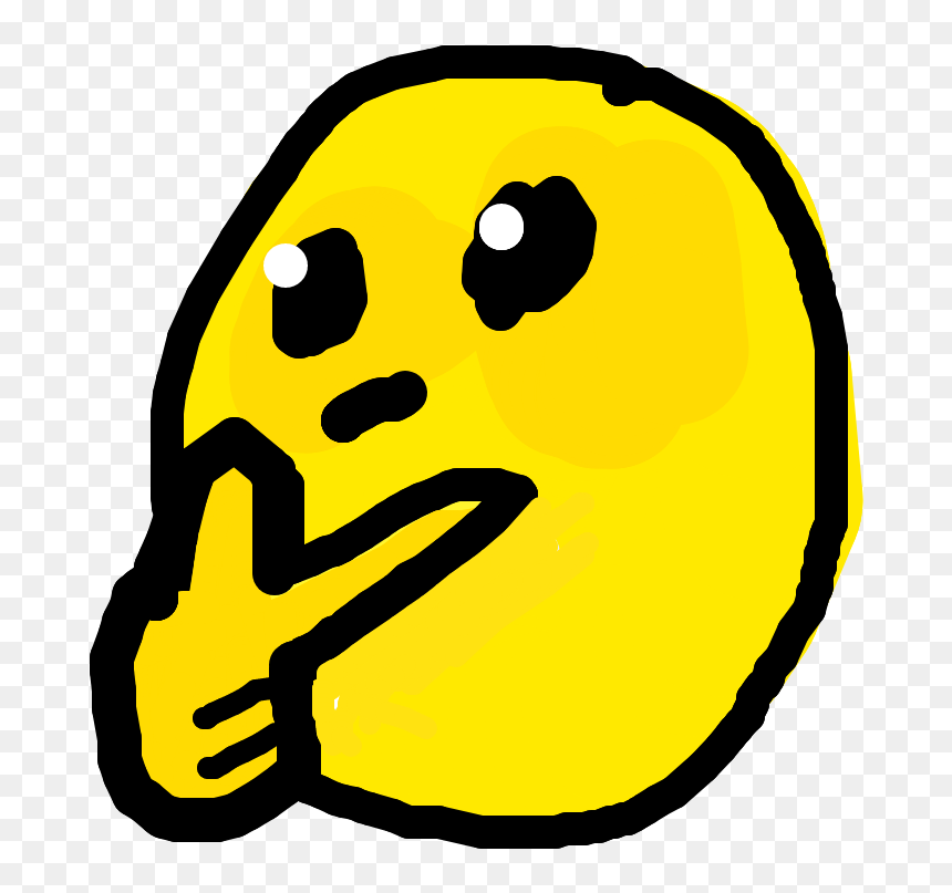 Clip Art, HD Png Download - thinking smiley png