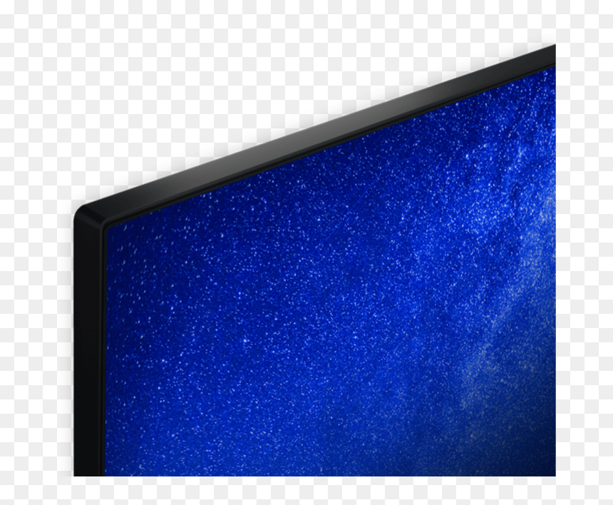 The Edge Of A Nokia Smart Tv Showing Off The Minimal - Led-backlit Lcd Display, HD Png Download - wall led tv png
