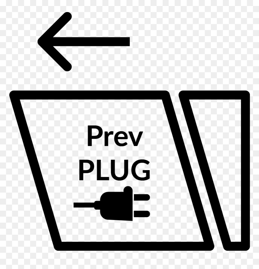 Icon , Png Download - Sign, Transparent Png - plug icon png
