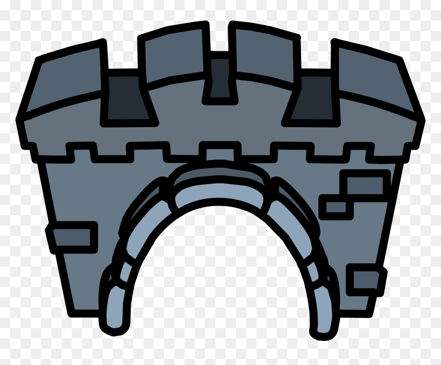Castle Entrance Furniture Icon Id, HD Png Download - castle icon png
