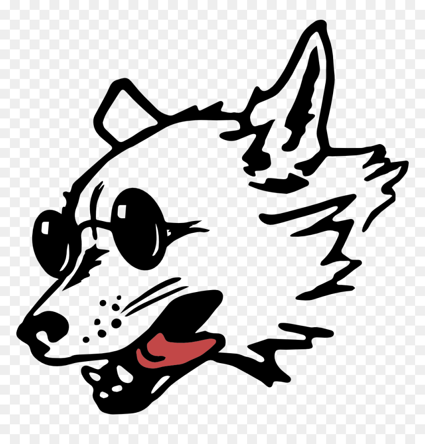 Blind Dog Coffee Logo , Png Download - Dog Logo Hd Png, Transparent Png - dog logo png