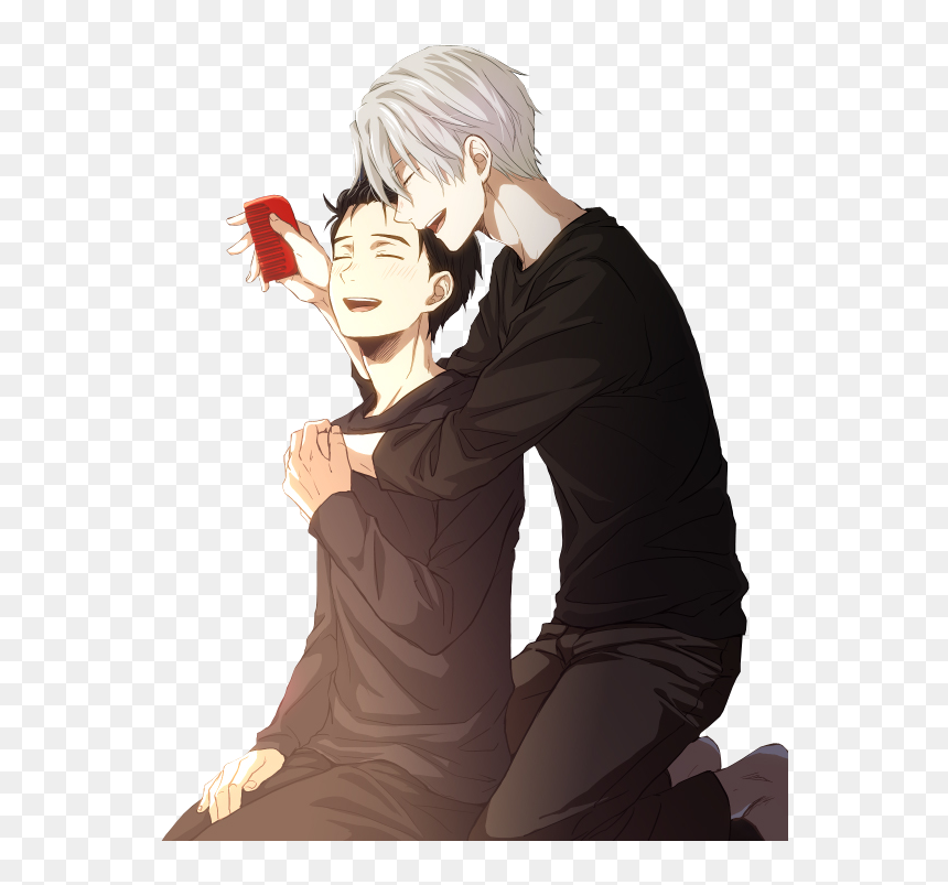 Наклейка Yuuri Katsuki X Victor Nikiforov » Yuri On - Victor Nikiforov And Yuri Katsuki, HD Png Download - viktor nikiforov png