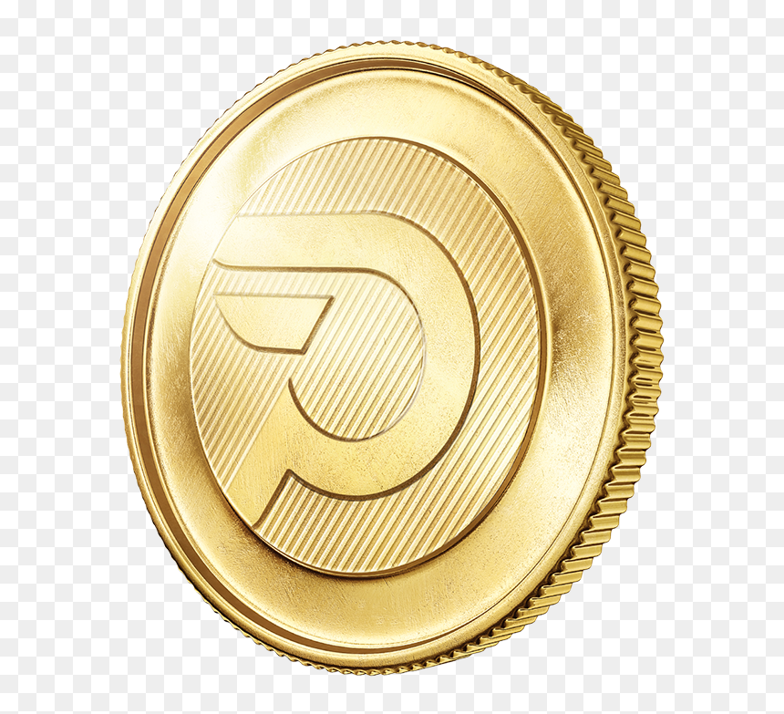 Gold-coin - Gold Coin Perspective Png, Transparent Png - golden coin png