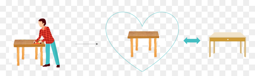 Ikea Effect Illustration - Bar Stool, HD Png Download - ikea png