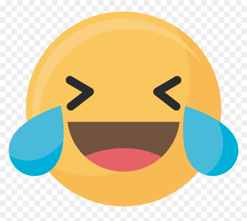 Face With Tears Of Joy Emoji, HD Png Download - emoji whatsapp corazones png