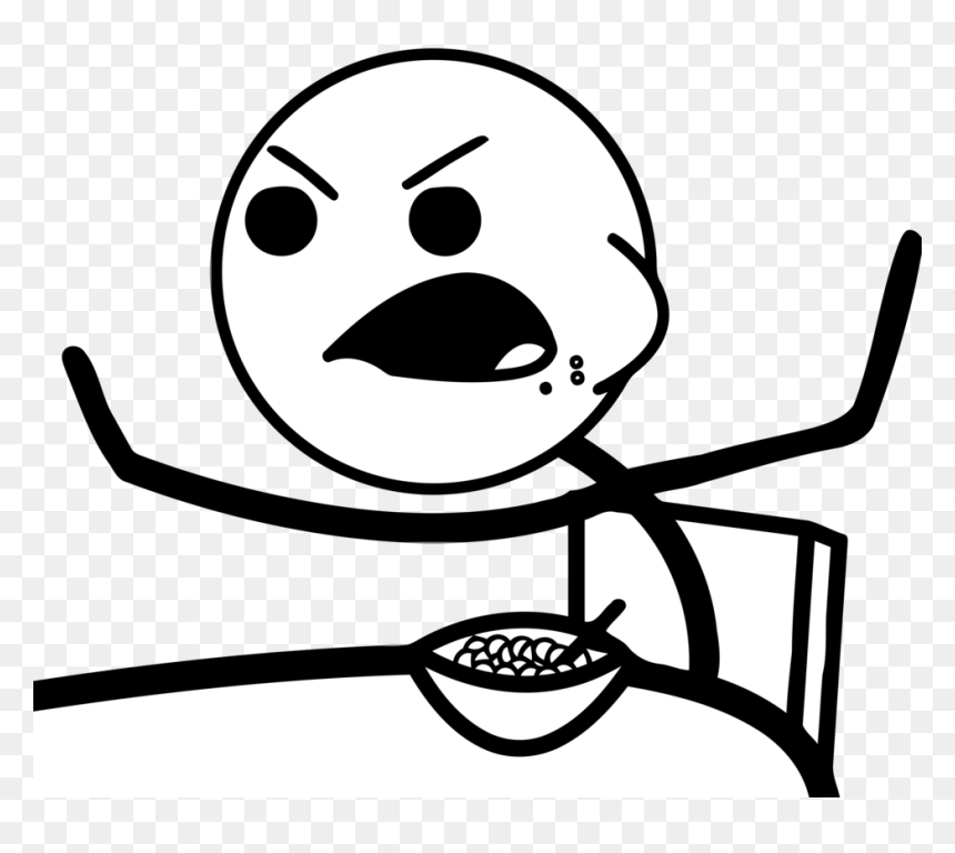 And Levitate Bowls Of Cereal Near Our Groins - Don T They Just Dip Our Balls, HD Png Download - angry guy png