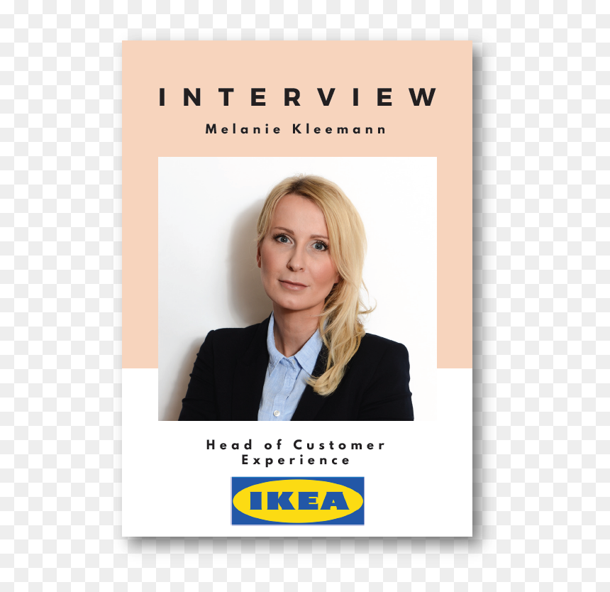 Interview With Melanie Kleemann, Head Of Customer Experience - Ikea, HD Png Download - ikea png