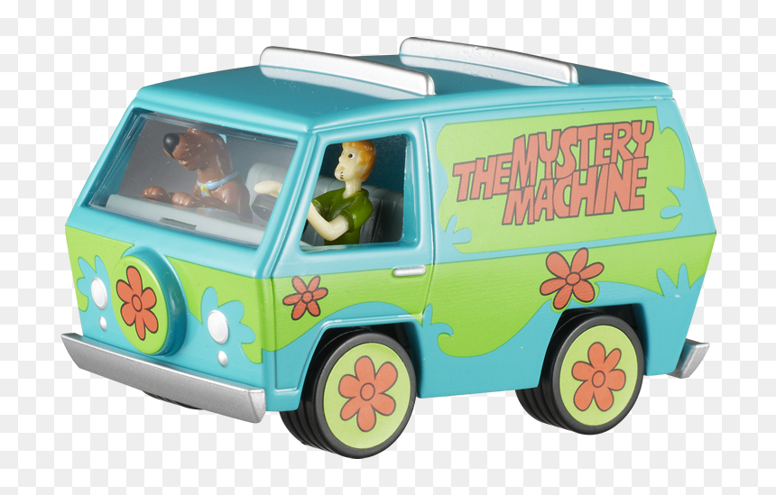 Scooby Doo - Hot Wheels Mystery Machine Black, HD Png Download - mystery machine png