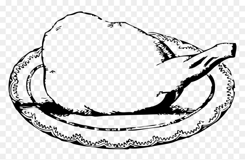 Art,monochrome Photography,monochrome - Mutton Clipart Black And White, HD Png Download - fish meat png