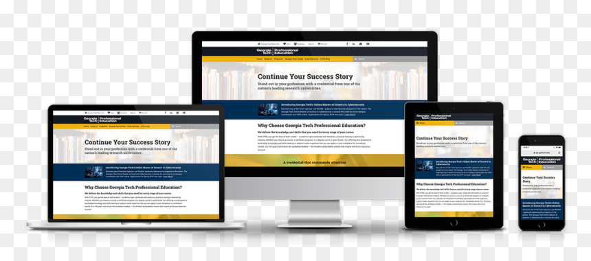 Web Page, HD Png Download - georgia tech png