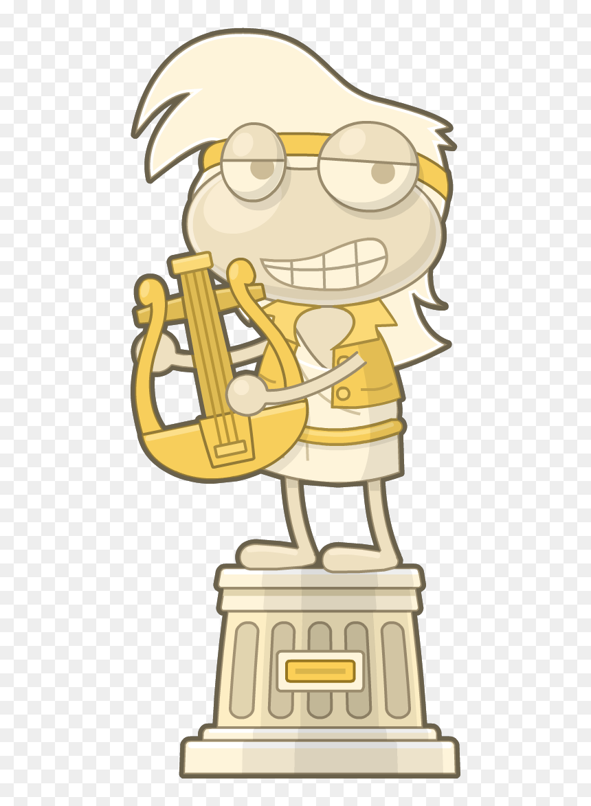 Apollostatue - All The Gods Names In Poptropica, HD Png Download - apollo png