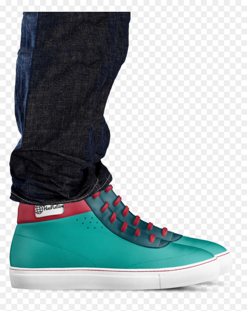 Man Leg - Skate Shoe, HD Png Download - men shoes png