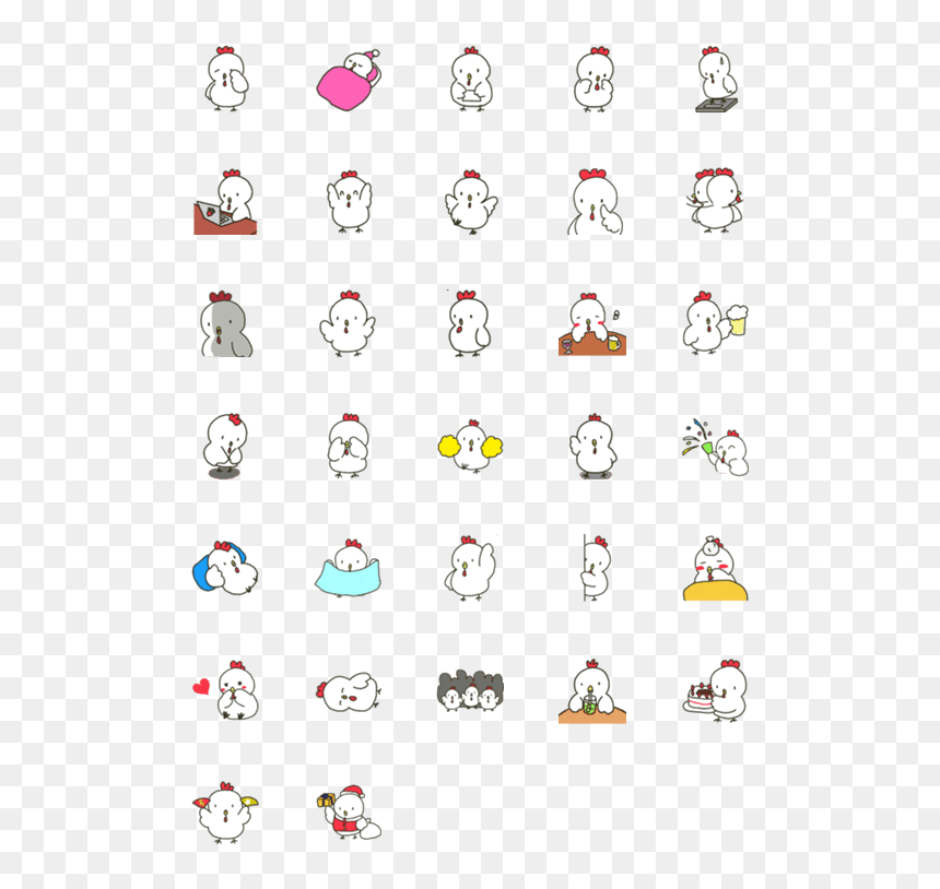 Clip Art, HD Png Download - chicken emoji png