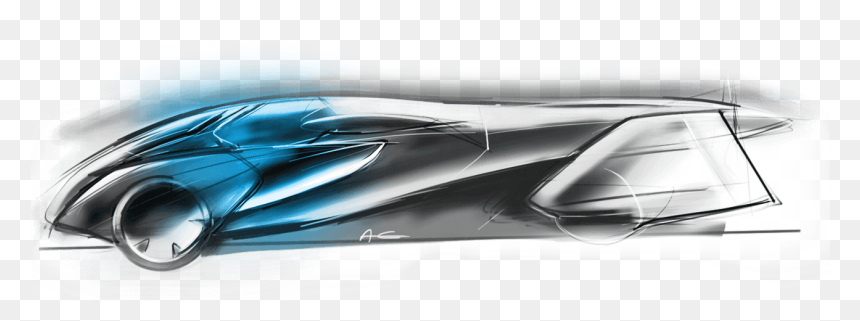# - Aeromobil 5.0 Sketch, HD Png Download - flying car png