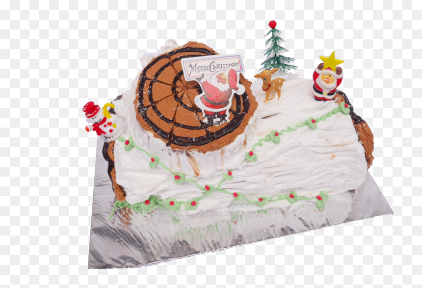 Cake Decorating, HD Png Download - christmas cake png